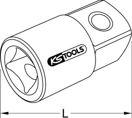KS Tools 964.0135 - Pagriešanas / Atgriezējinstruments, Bremžu suportu virzuļi autodraugiem.lv