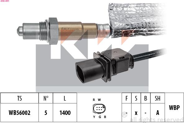 KW 498 491 - Lambda zonde autodraugiem.lv