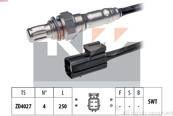 KW 498 071 - Lambda zonde autodraugiem.lv