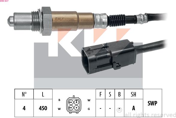 KW 498 357 - Lambda zonde autodraugiem.lv