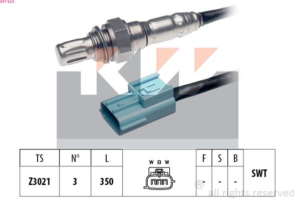 KW 497 624 - Lambda zonde autodraugiem.lv