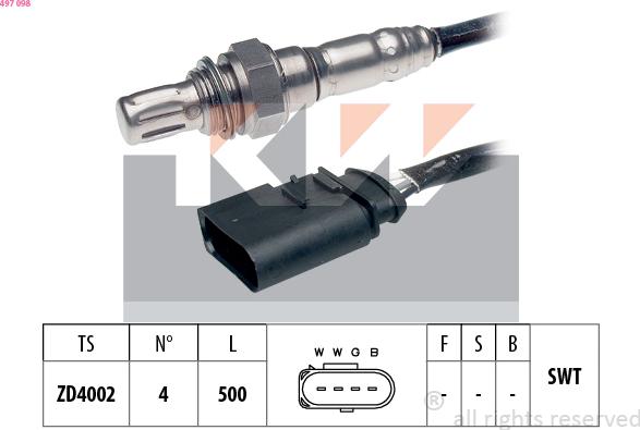 KW 497 098 - Lambda zonde autodraugiem.lv