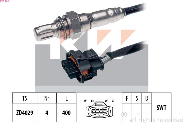 KW 497 343 - Lambda zonde autodraugiem.lv