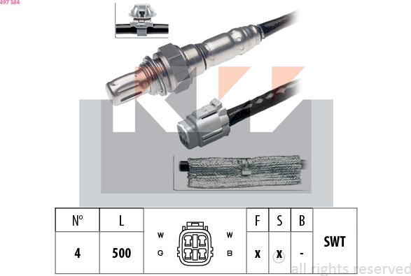 KW 497 384 - Lambda zonde autodraugiem.lv