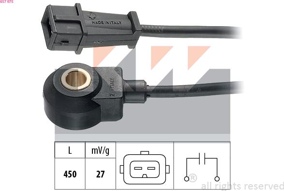KW 457 075 - Detonācijas devējs autodraugiem.lv