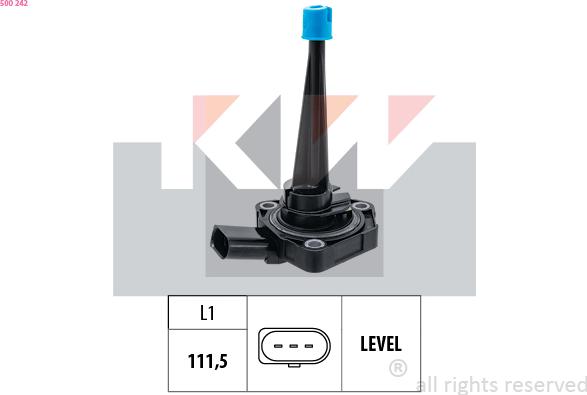 KW 500 242 - Devējs, Motoreļļas līmenis autodraugiem.lv