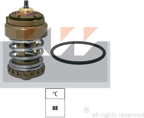 KW 579 969 - Termostats, Dzesēšanas šķidrums autodraugiem.lv