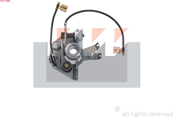 KW 730 149M - Kontaktgrupa, Aizdedzes sadalītājs autodraugiem.lv