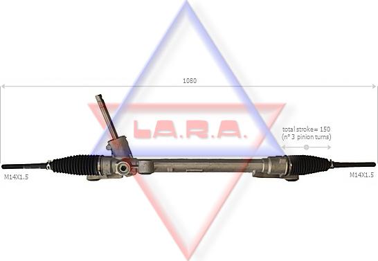 LA.R.A. 260003 - Stūres mehānisms autodraugiem.lv