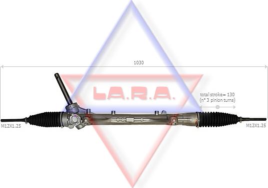 LA.R.A. 280008 - Stūres mehānisms autodraugiem.lv