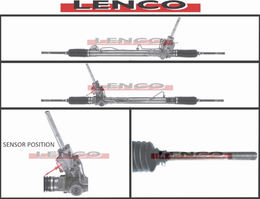 Lenco SGA658L - Stūres mehānisms autodraugiem.lv