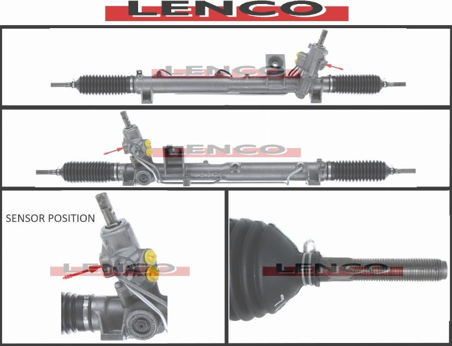 Lenco SGA675L - Stūres mehānisms autodraugiem.lv