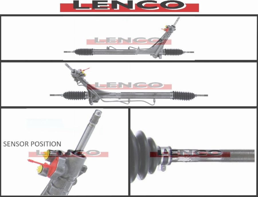 Lenco SGA073L - Stūres mehānisms autodraugiem.lv