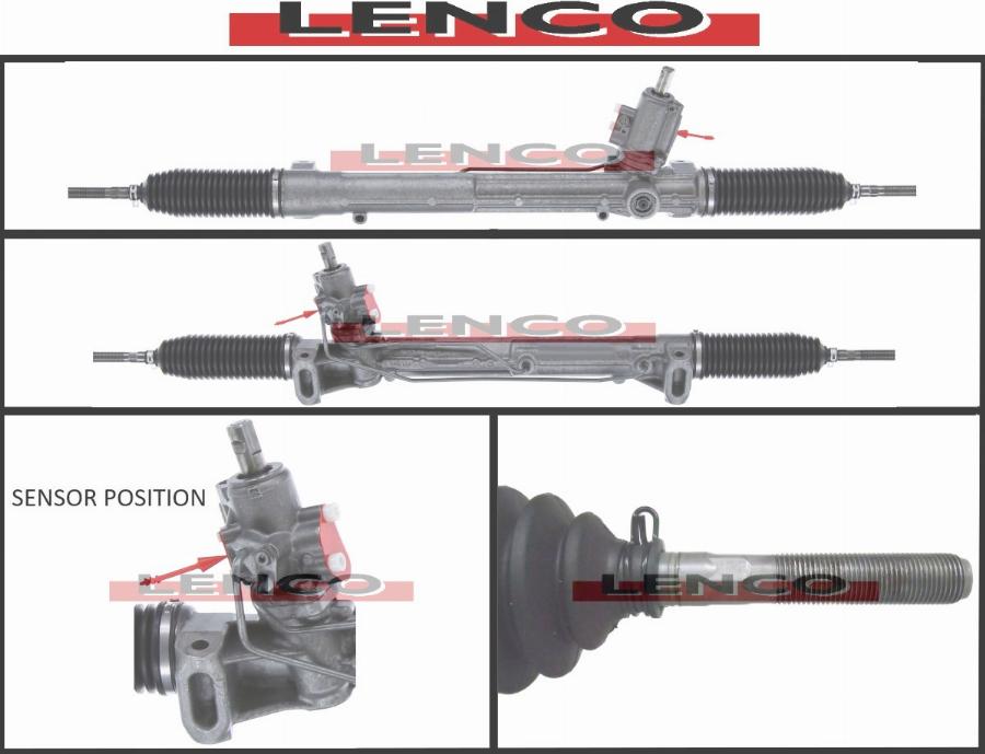 Lenco SGA1066L - Stūres mehānisms autodraugiem.lv