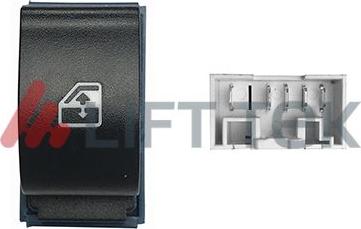 Lift-Tek LTFTI76001 - Slēdzis, Stikla pacēlājmehānisms autodraugiem.lv