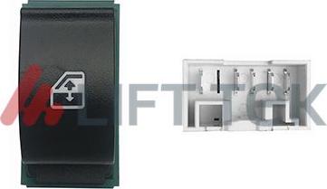 Lift-Tek LTFTI76002 - Slēdzis, Stikla pacēlājmehānisms autodraugiem.lv