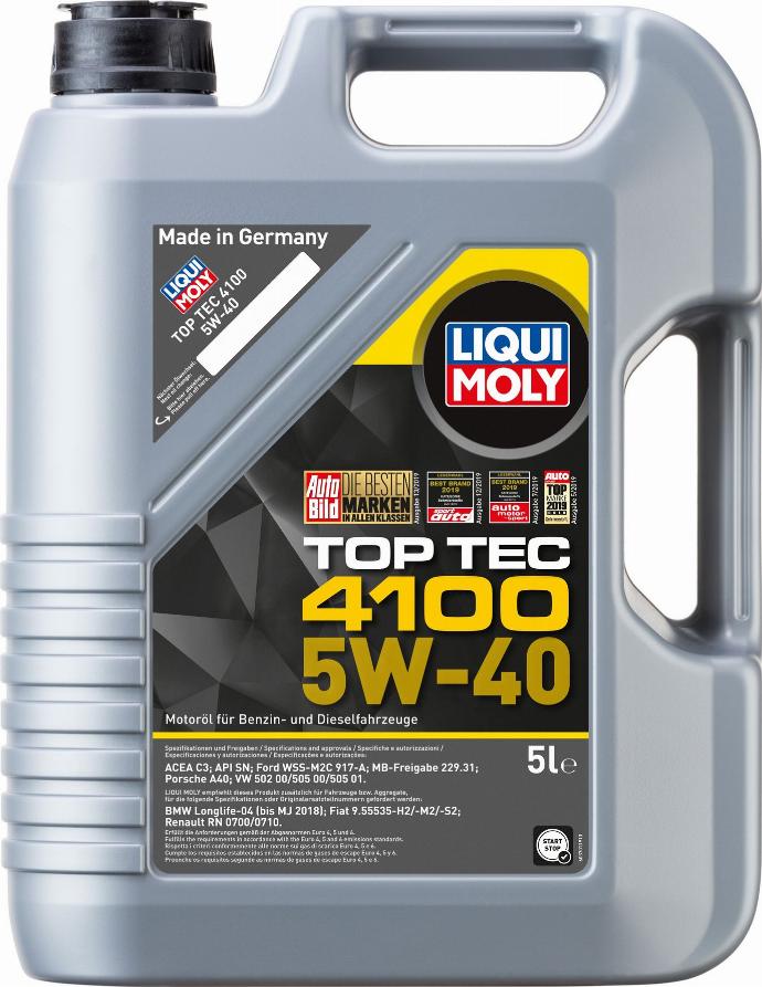 Liqui Moly P000322 - Motoreļļa autodraugiem.lv