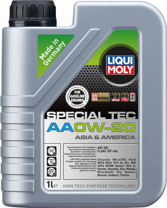 Liqui Moly Special Tec AA 0W-20 - Motoreļļa autodraugiem.lv