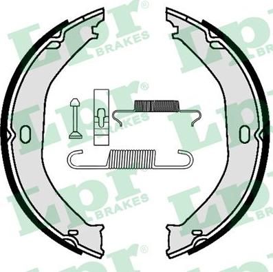 LPR 09520K - Bremžu loku kompl., Stāvbremze autodraugiem.lv