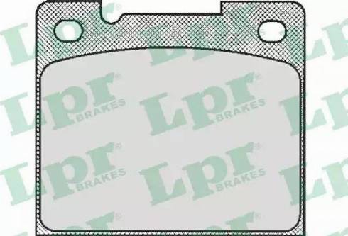 LPR 05P438 - Bremžu uzliku kompl., Disku bremzes autodraugiem.lv