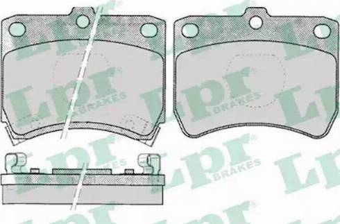 Sangsin Brake SP1049 - Bremžu uzliku kompl., Disku bremzes autodraugiem.lv