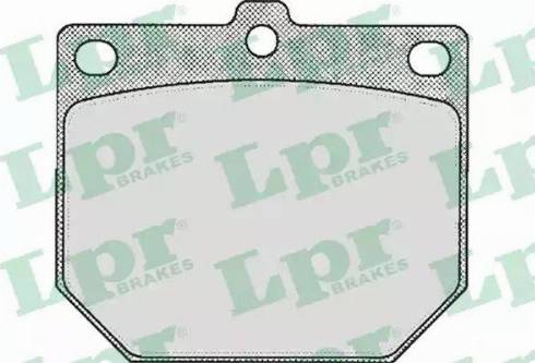 LPR 05P166 - Bremžu uzliku kompl., Disku bremzes autodraugiem.lv