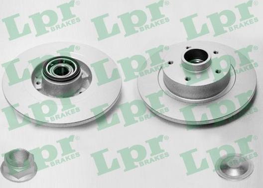 LPR R1049PRCA - Bremžu diski autodraugiem.lv