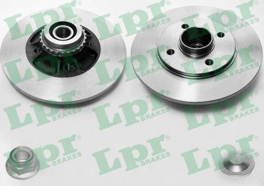 LPR R1034PCA - Bremžu diski autodraugiem.lv