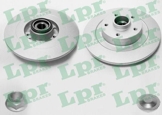 LPR R1032PRCA - Bremžu diski autodraugiem.lv