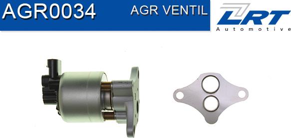 LRT AGR0034 - Izpl. gāzu recirkulācijas vārsts autodraugiem.lv