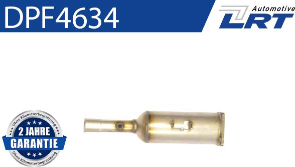 LRT DPF4634 - Nosēdumu / Daļiņu filtrs, Izplūdes gāzu sistēma autodraugiem.lv