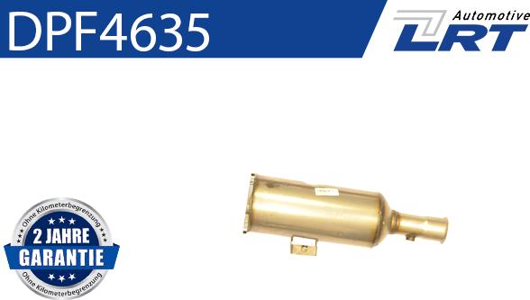 LRT DPF4635 - Nosēdumu / Daļiņu filtrs, Izplūdes gāzu sistēma autodraugiem.lv