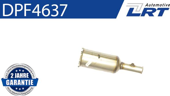 LRT DPF4637 - Nosēdumu / Daļiņu filtrs, Izplūdes gāzu sistēma autodraugiem.lv