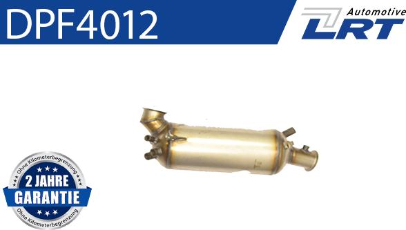 LRT DPF4012 - Nosēdumu / Daļiņu filtrs, Izplūdes gāzu sistēma autodraugiem.lv