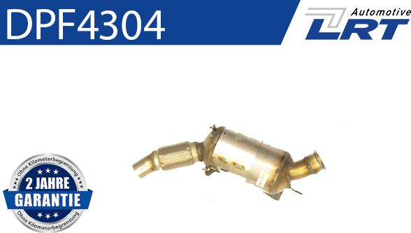 LRT DPF4304 - Nosēdumu / Daļiņu filtrs, Izplūdes gāzu sistēma autodraugiem.lv