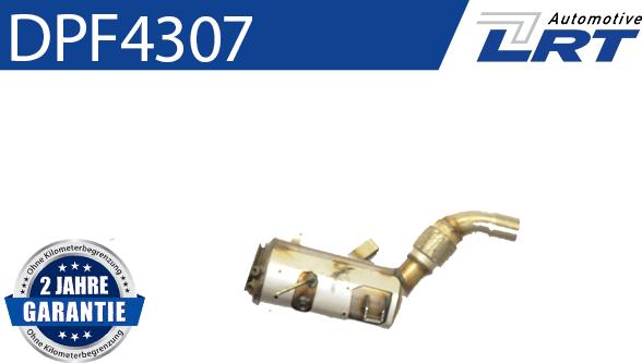 LRT DPF4307 - Nosēdumu / Daļiņu filtrs, Izplūdes gāzu sistēma autodraugiem.lv