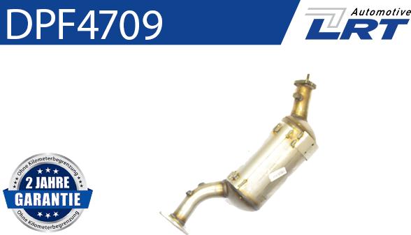 LRT DPF4709 - Nosēdumu / Daļiņu filtrs, Izplūdes gāzu sistēma autodraugiem.lv