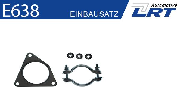 LRT E638 - Montāžas komplekts, Katalizators autodraugiem.lv