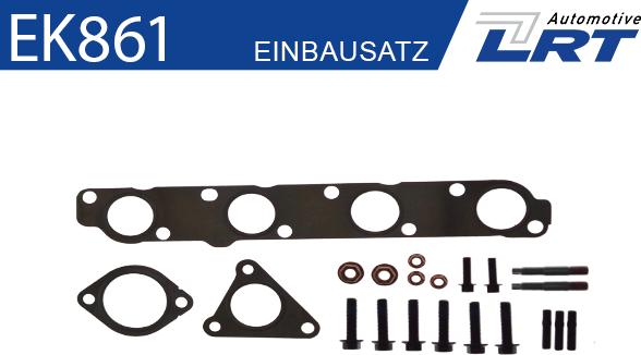LRT EK861 - Montāžas komplekts, Izplūdes kolektors autodraugiem.lv