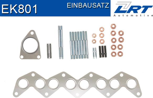 LRT EK801 - Montāžas komplekts, Izplūdes kolektors autodraugiem.lv