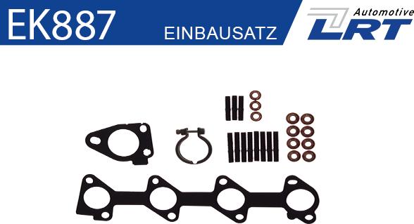 LRT EK887 - Montāžas komplekts, Izplūdes kolektors autodraugiem.lv