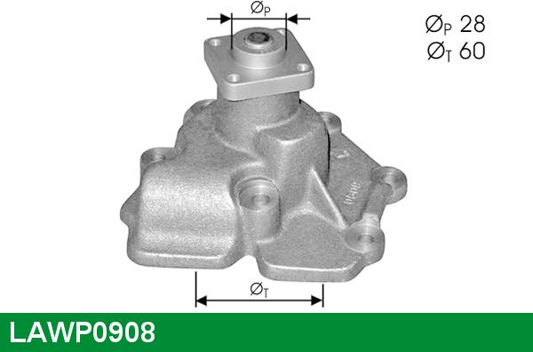 LUCAS LAWP0908 - Ūdenssūknis autodraugiem.lv