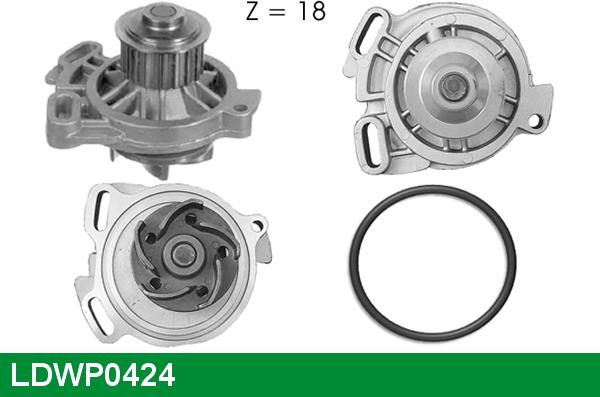 LUCAS LDWP0424 - Ūdenssūknis autodraugiem.lv
