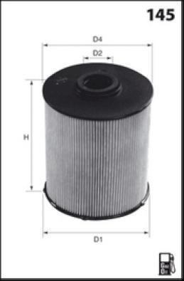 LUCAS LFDE255 - Degvielas filtrs autodraugiem.lv