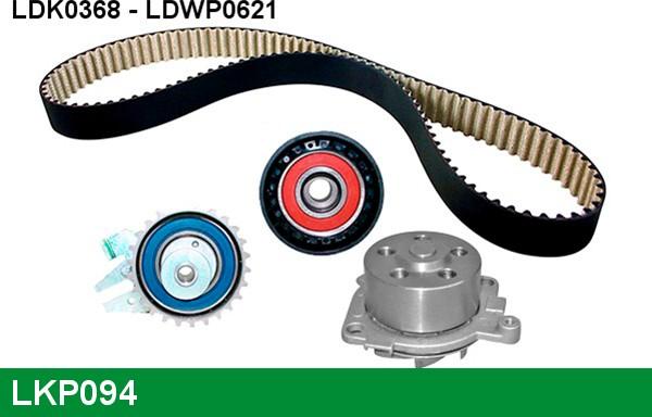 LUCAS LKP094 - Ūdenssūknis + Zobsiksnas komplekts autodraugiem.lv