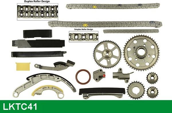 LUCAS LKTC41 - Sadales vārpstas piedziņas ķēdes komplekts autodraugiem.lv