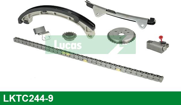 LUCAS LKTC244-9 - Sadales vārpstas piedziņas ķēdes komplekts autodraugiem.lv