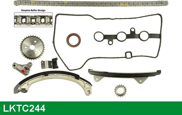 LUCAS LKTC244 - Sadales vārpstas piedziņas ķēdes komplekts autodraugiem.lv