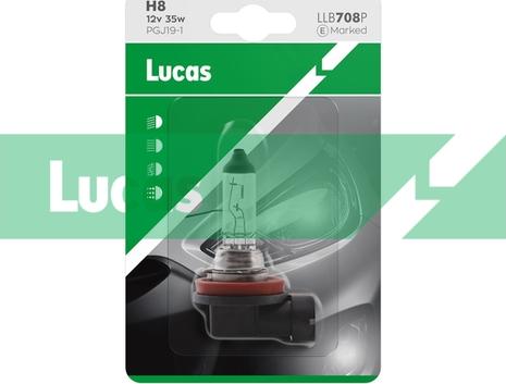 LUCAS LLB708P - Kvēlspuldze, Tālās gaismas lukturis autodraugiem.lv