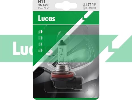 LUCAS LLB711P - Kvēlspuldze, Tālās gaismas lukturis autodraugiem.lv